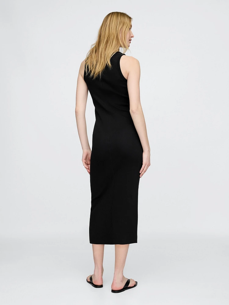 Rib Midi Tank Dress