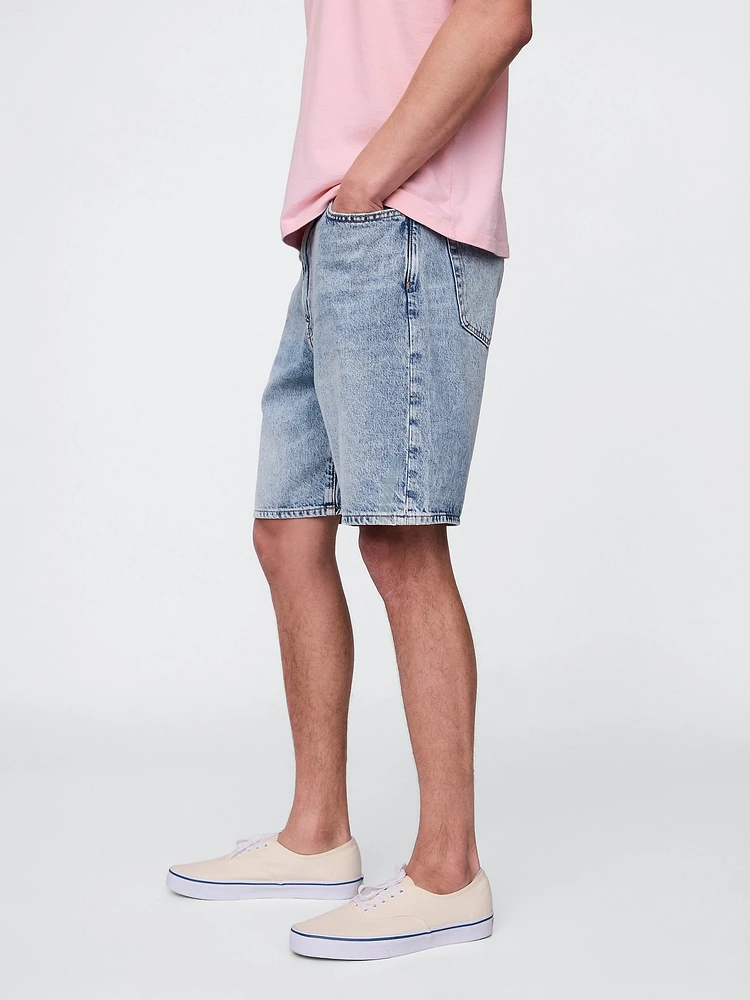 '90s Loose Denim Shorts