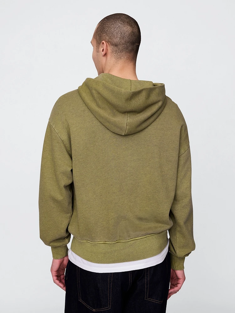 Heavyweight Oversized Zip Hoodie