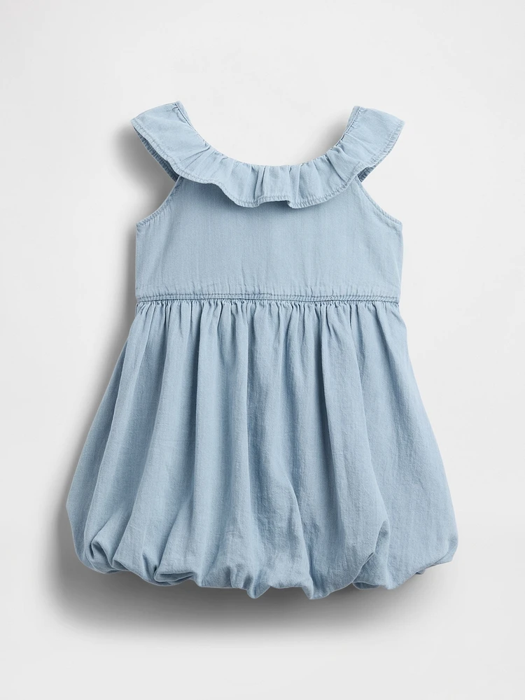 Baby & Toddler Denim Bubble Dress