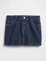 Denim Mini Skirt