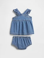 Baby Denim Skirtall Set
