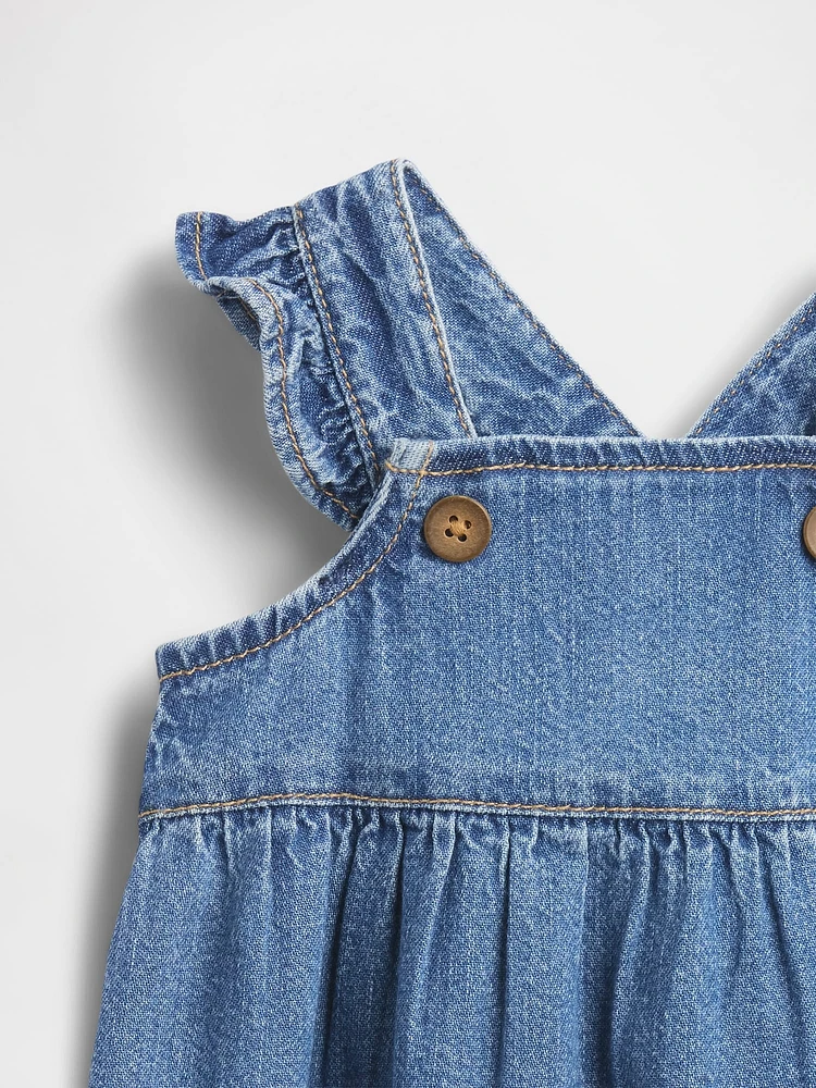 Baby Denim Skirtall Set