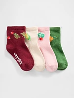 Baby & Toddler Quarter Crew Socks