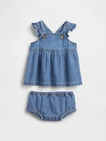 Baby Denim Skirtall Set