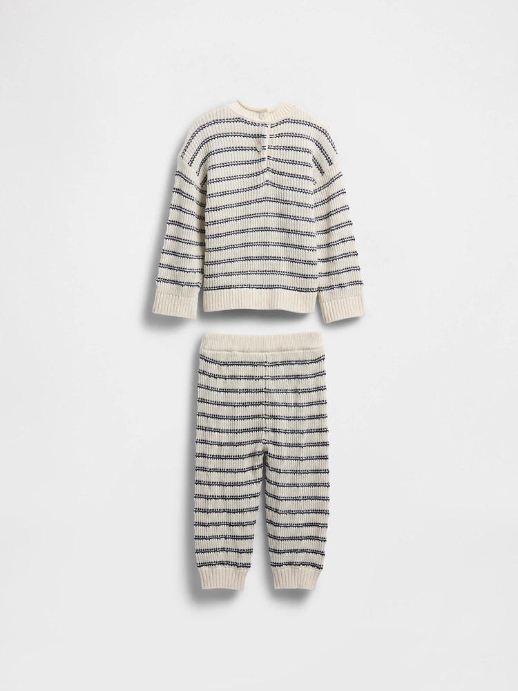 Baby Sweater Outfit Set