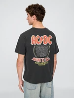 AC/DC 1979 Tour Relaxed Graphic T-Shirt