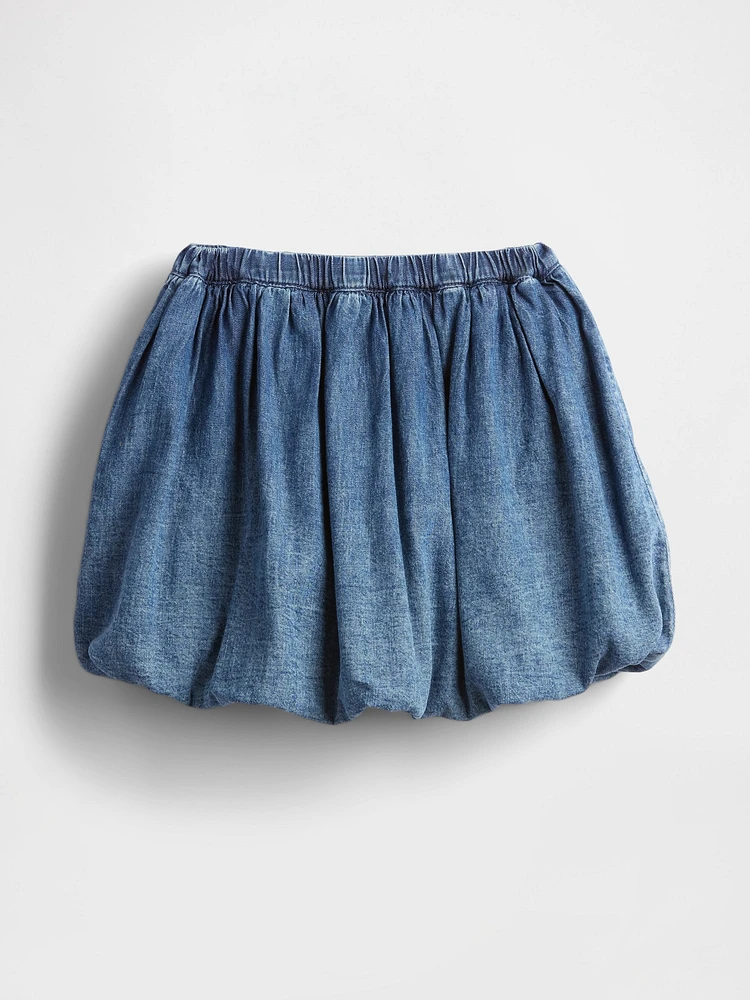 Baby & Toddler Denim Bubble Skort