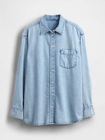 UltraSoft Denim Big Shirt