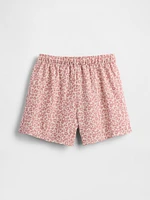 Kids Recycled Flannel PJ Boxer Shorts