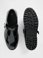 Kids T-Strap Loafers
