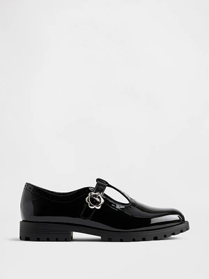 Kids T-Strap Loafers