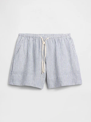 100% Linen Easy Shorts