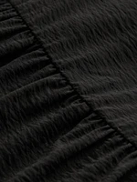 Tie-Front Tiered Maxi Dress
