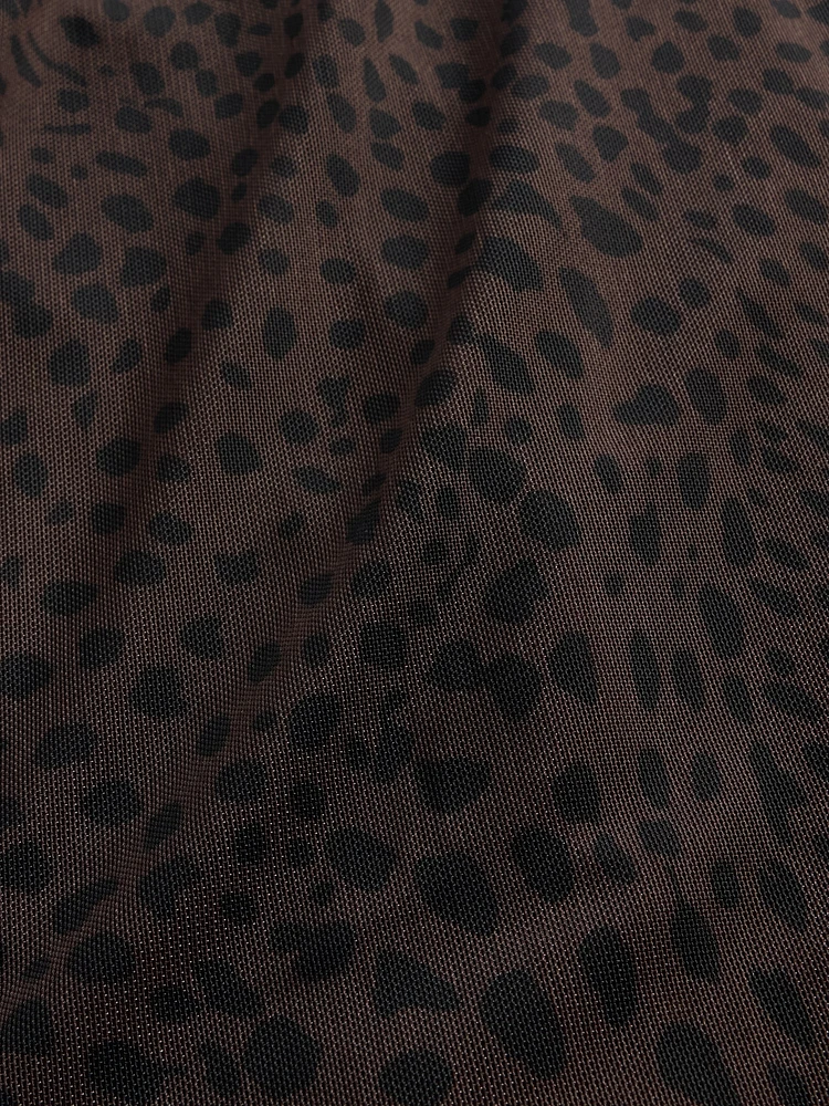 Mesh Mini Dress