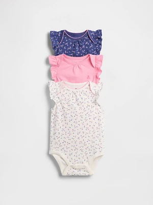 Baby First Favorites Organic Cotton Ruffle Bodysuit