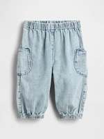 Baby Bear Pocket Denim Joggers