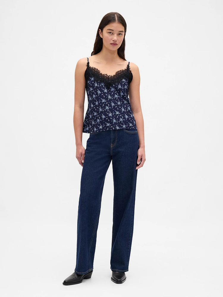 Lace-Trim Cami