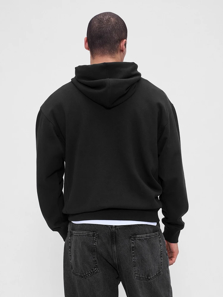 Heavyweight Oversized Logo Hoodie