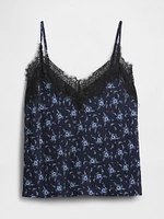 Lace-Trim Cami