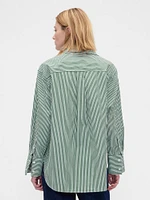 Organic Cotton Poplin Big Shirt