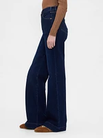 High Rise Relaxed Flare Jeans