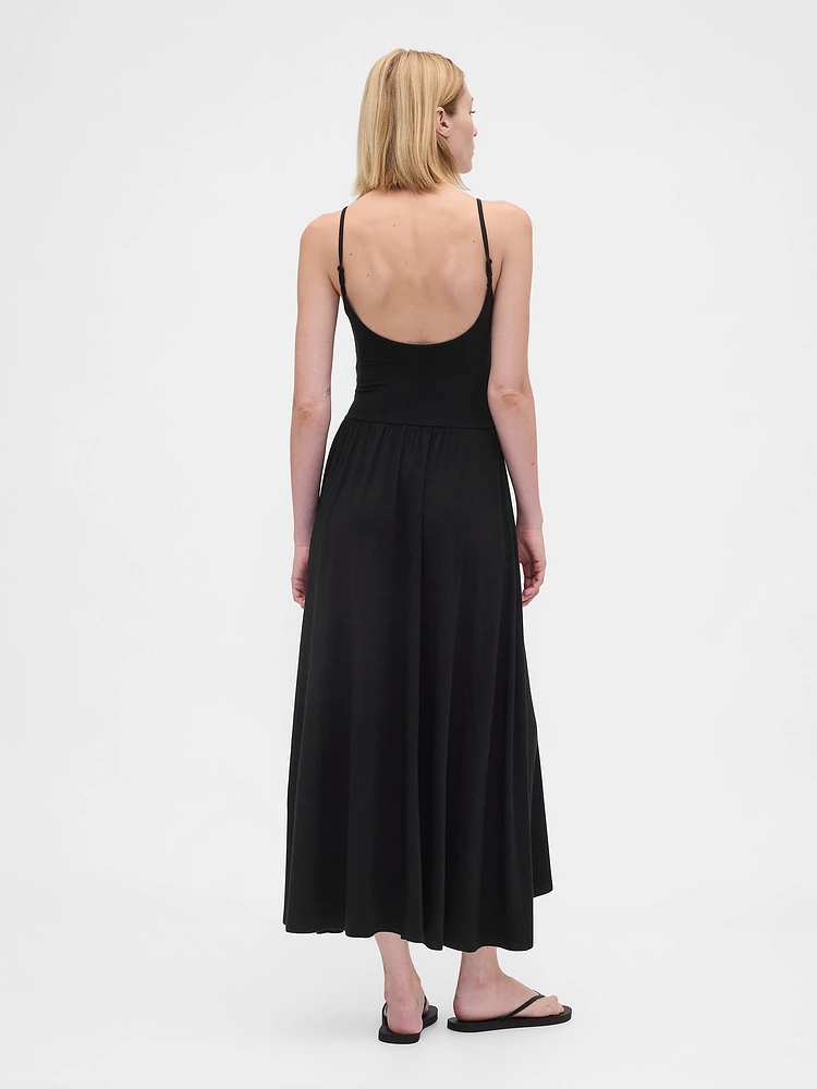 Scoop Neck Maxi Dress