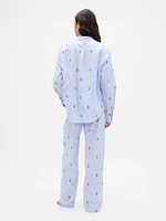 Gap × Adult Poplin PJ Pants