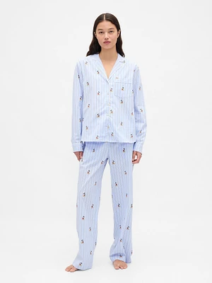 Gap × Adult Poplin PJ Pants