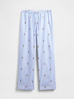 Gap × Adult Poplin PJ Pants
