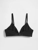 Organic Stretch Cotton Triangle Bra