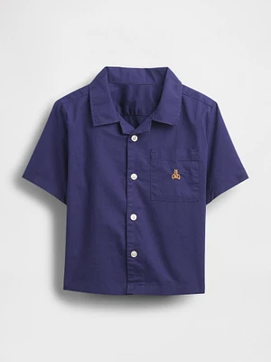 Baby & Toddler Organic Cotton Cabana Shirt