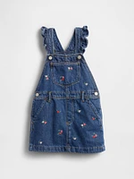 Baby & Toddler Denim Ruffle Skirtall
