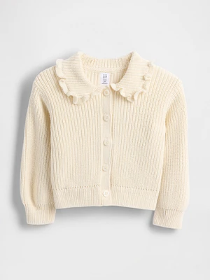 Baby & Toddler Collared Cardigan Sweater