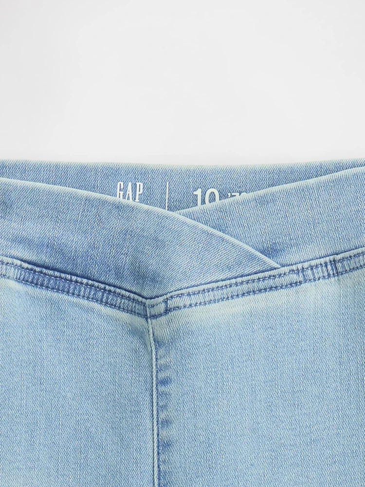 Kids High Rise Flare Jeggings