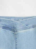 Kids High Rise Flare Jeggings