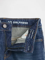 Kids Mid Rise Girlfriend Jeans