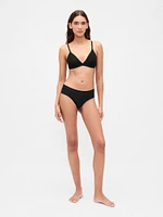 Organic Stretch Cotton Triangle Bra