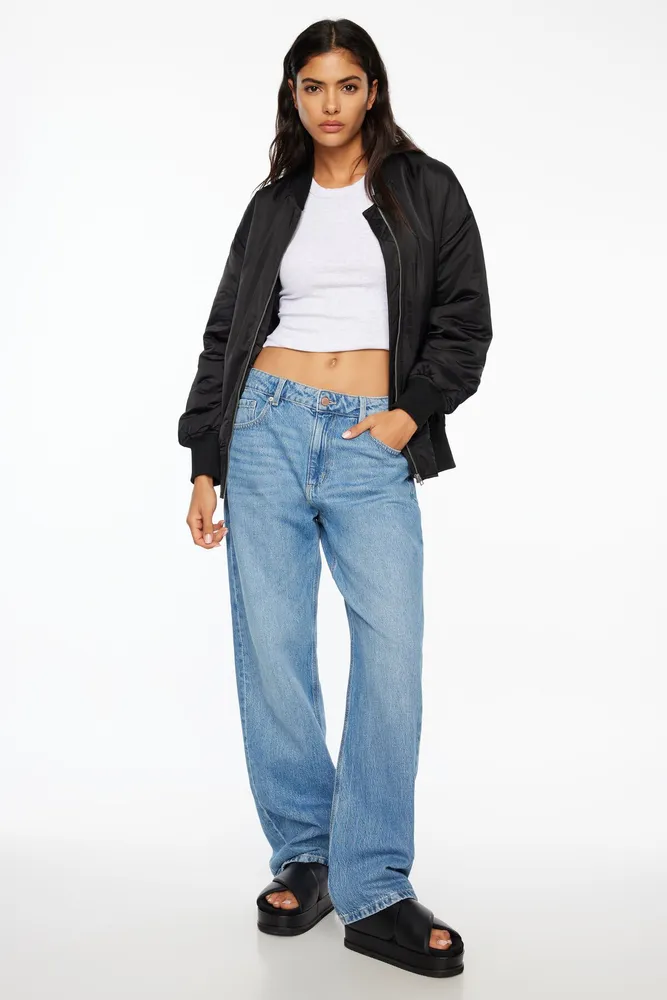 Juicy Couture Monogram Cropped Velour Bomber Jacket