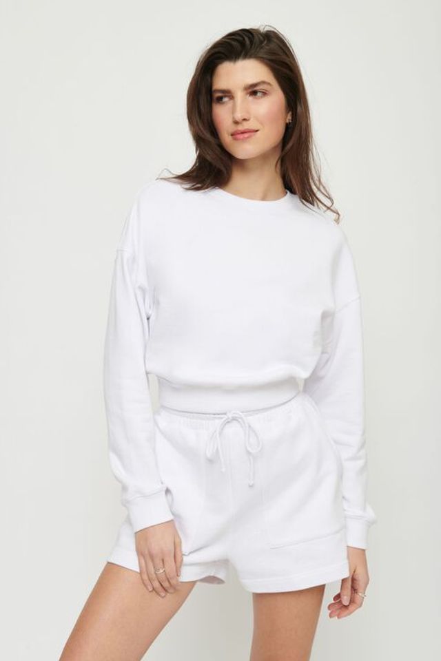 Carnaby French Terry Crop Sweatshirt