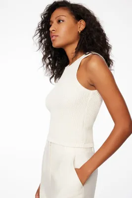 Sweater Tank Top