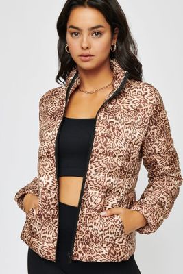 Dynamite Printed Essential Puffer 