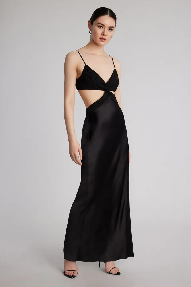 Maxi Dress with High Side Slit, Picadilly Canada