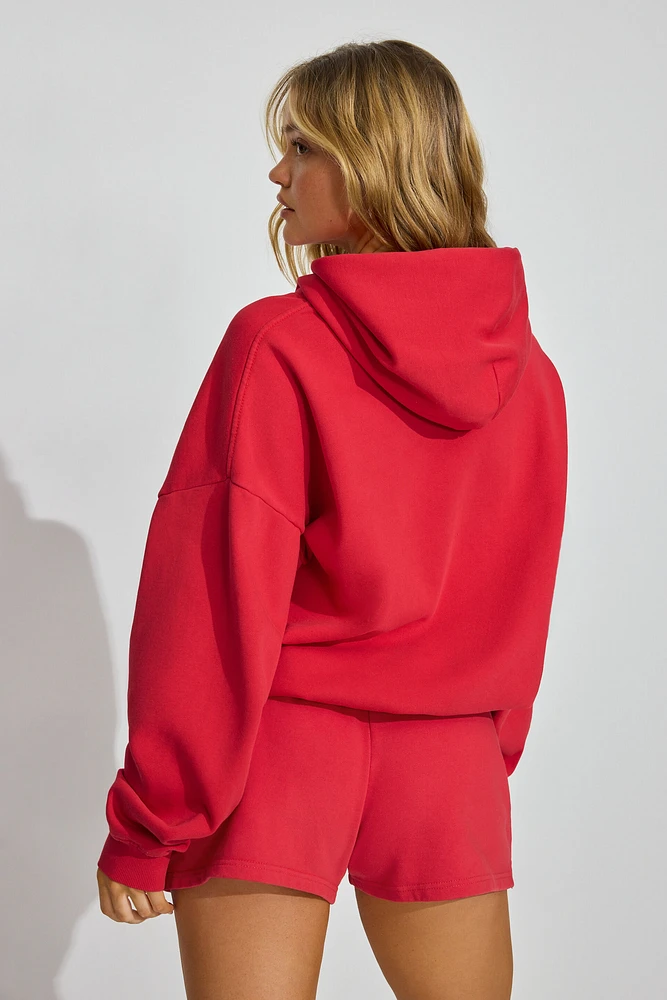 Haut à capuchon en tissu UltraFleece