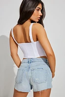 Square Neck Bustier