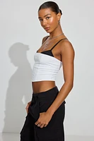 Double Layer Bustier Top