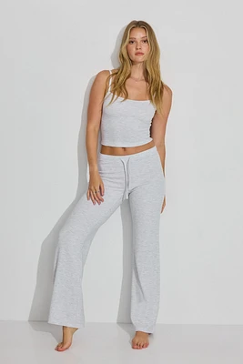 Waffle Flare Pants