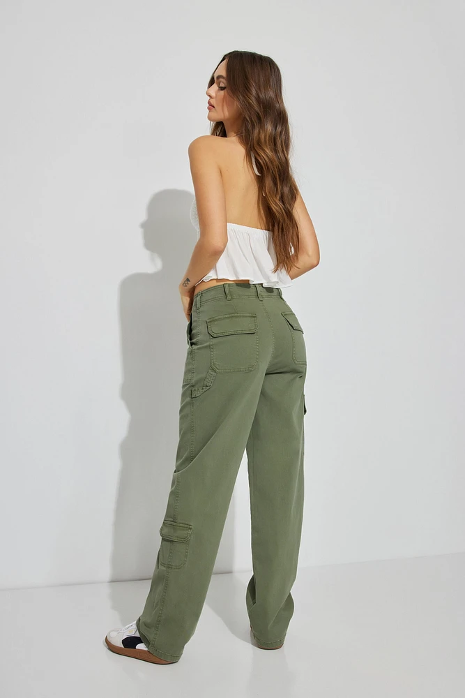 Straight Cargo Carpenter Pant