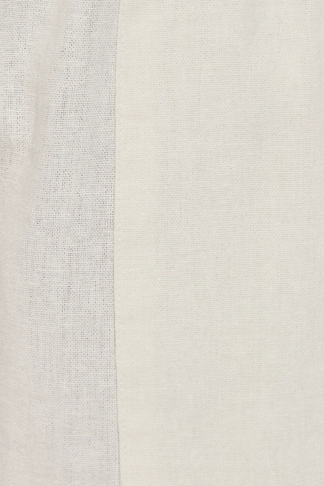 Pantalon en lin à enfiler