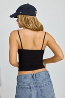 Rib Scoop Cami Top